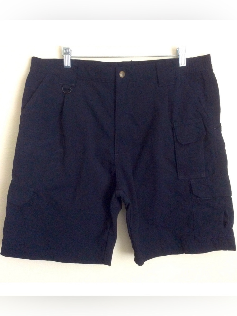 5.11 Tactical Series 100% Nylon Black Field Utility Cargo Shorts W38 9”Gorpcore